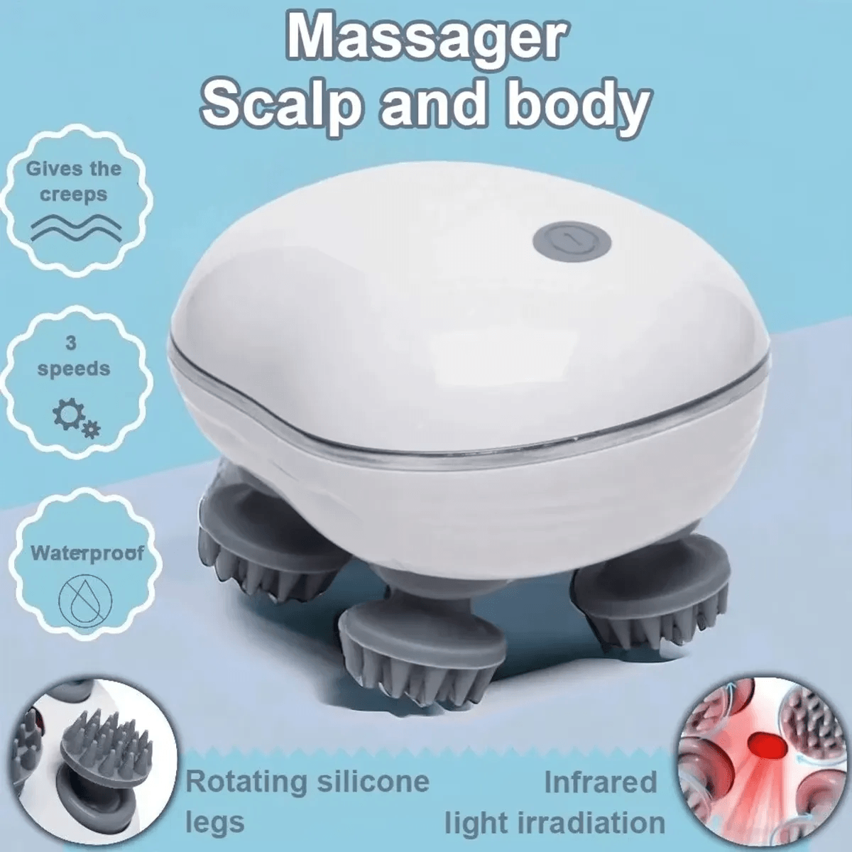 TheraScalp Pro Red Light Massager