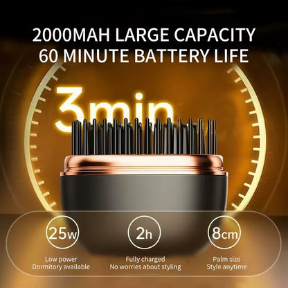 SmoothGo Wireless Straightening Brush