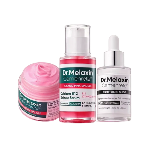 Korean Spicule Skincare Set – Dr. Melaxin Cemenret Trio