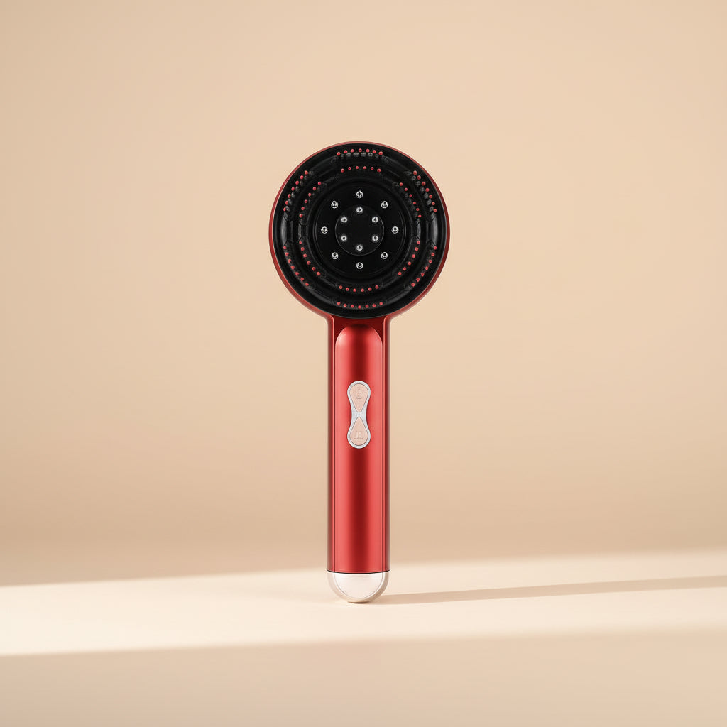 Electric Scalp Massage Comb with Red Light Therapy – Hailicare