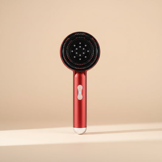 Electric Scalp Massage Comb with Red Light Therapy – Hailicare