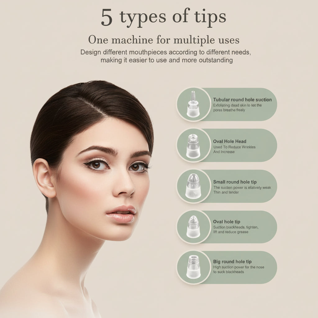 Blackhead Vacuum Facial Cleansing Device