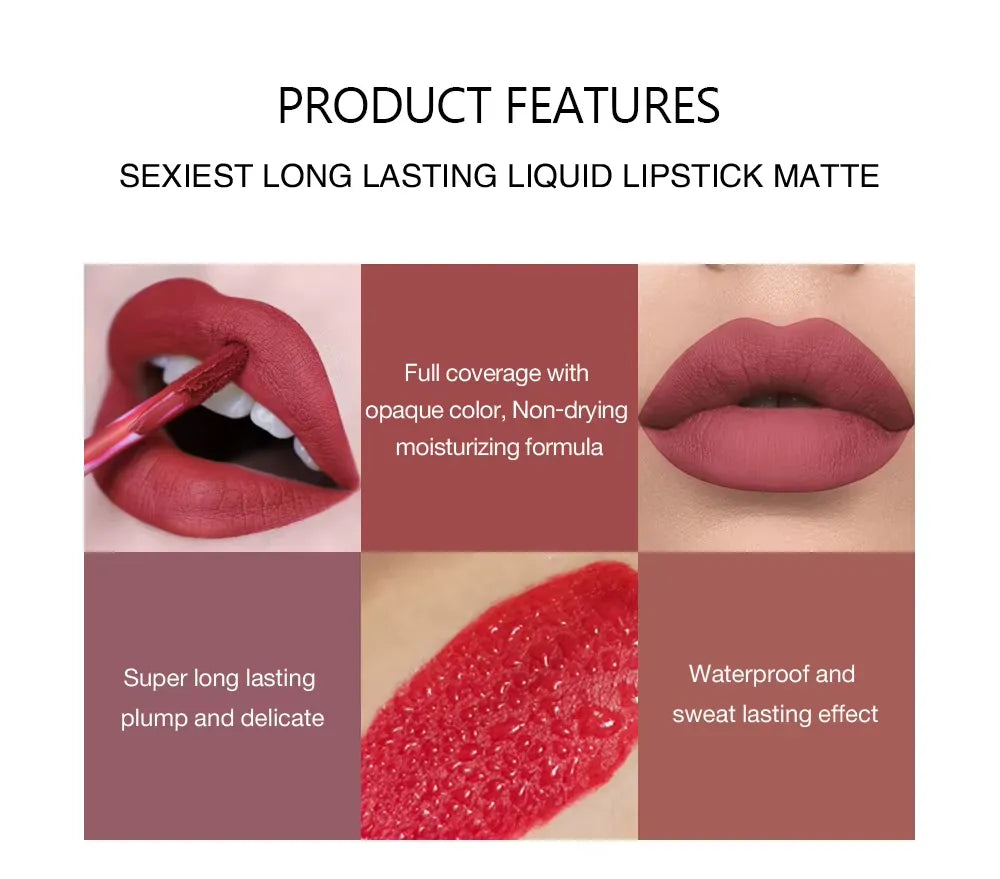 VelvetKiss 6-Piece Matte Lip Collection